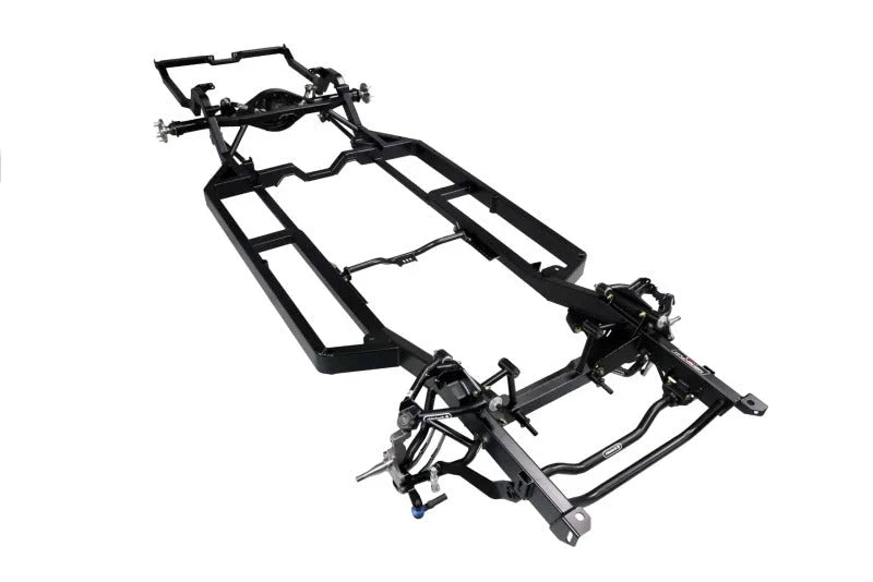 Ridetech Momentum Chassis w/ Pin Spindle & Narrowed Width (57.25in) fits 1964-1967 Chevrolet Chevelle - Side View