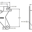 Load image into Gallery viewer, Ridetech Parallel 4 Link Axle Bracket - Side View
