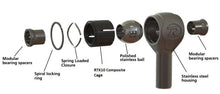 Load image into Gallery viewer, Ridetech R-Joint Rod End with 3/4in-16 Left Hand Thread - Side View