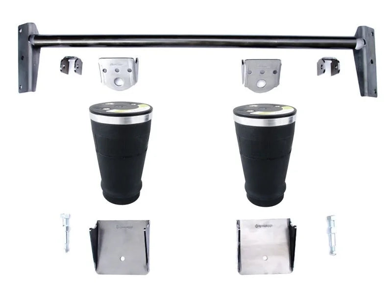 Ridetech Rear 4-Link CoolRide Universal Air Spring and Shock Mounting Kit - Side View