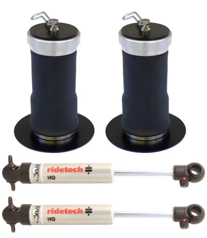 Ridetech Rear CoolRide Air Spring & HQ Shock Kit fits 1964-1972 Gm A-Body / 1970-1972 Buick GS / 1968-1969 Buick GS 350 / ...