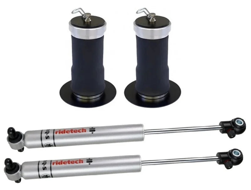 Ridetech Rear CoolRide Air Spring & RQ-S Shock Kit fits 1964-1972 Gm A-Body / 1970-1972 Buick GS / 1968-1969 Buick GS 350 ...