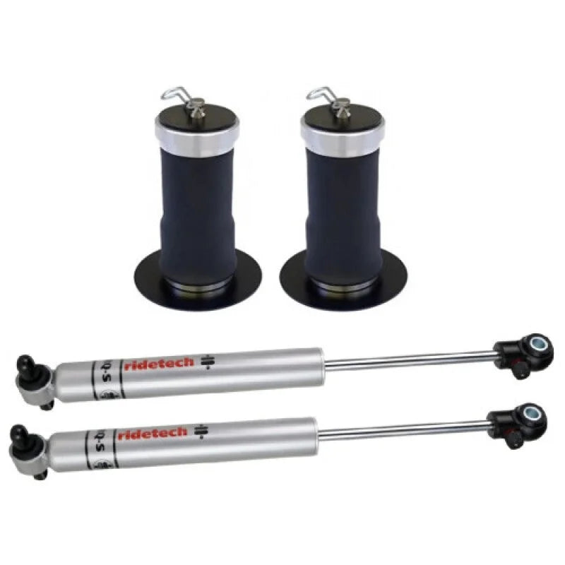 Ridetech Rear CoolRide Air Spring & RQ-S Shock Kit fits 1964-1972 Gm A-Body / 1970-1972 Buick GS / 1968-1969 Buick GS 350 ...