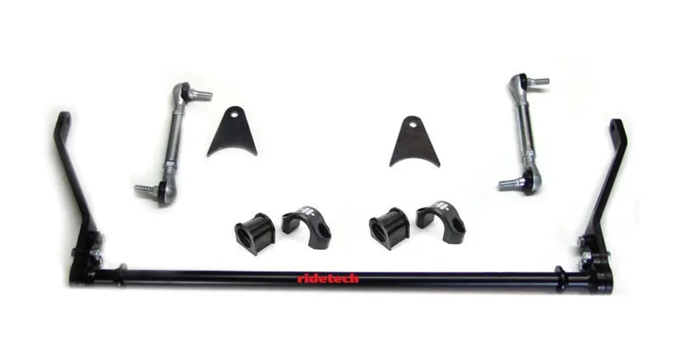 Ridetech 67-69 Camaro Firebird Rear MuscleBar Sway Bar Modular design w/ PosiLinks - Side View