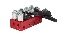 Load image into Gallery viewer, Ridetech RidePro 4-Way Solenoid / Air Valve Block Fittings Not Included - Side View