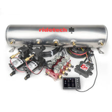 Load image into Gallery viewer, Ridetech RidePro E5 Air Ride Control System 5 Gal Dual Compressor High Flow Big Red 3/8in Valves - Main Product View