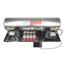 Load image into Gallery viewer, Ridetech RidePro E5 Air Ride Control System 5Gal Dual Compressor AirPod Hi-Flow Big Red 3/8in Valves - Main Product View