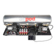 Load image into Gallery viewer, Ridetech RidePro E5 Air Ride Suspension Control System 5 Gallon Dual Compressor AirPod 1/4in Valves - Side View