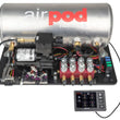 Load image into Gallery viewer, Ridetech RidePro E5 Air Ride Suspension Control System 3 Gal Single Compressor AirPod 1/4in Valves - Main Product View
