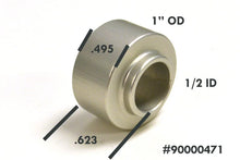 Load image into Gallery viewer, Ridetech Shock Mount Spacer w/ 1/2in I.D. For Cantilever Pin or Shock Stud - Side View