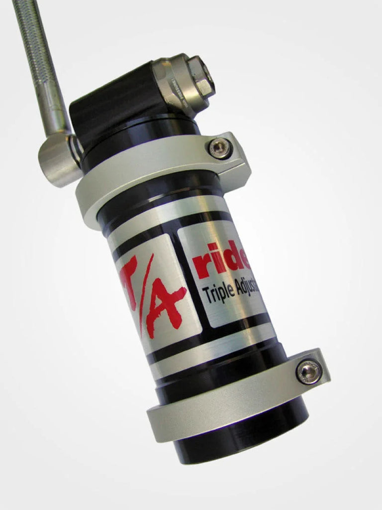 Ridetech TQ Series CoilOvers Front Pair use with StrongArms fits 1964-1966 Ford Mustang - Side View