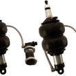 Load image into Gallery viewer, Ridetech TQ Series ShockWaves 3.2in Travel 6.5in dia Double Convoluted .625in Bearing/2in Stud - Side View