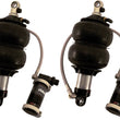 Load image into Gallery viewer, Ridetech TQ Series ShockWaves 4.1in Travel 6.5in dia Double Convoluted .625in/.625in Bearing - Side View