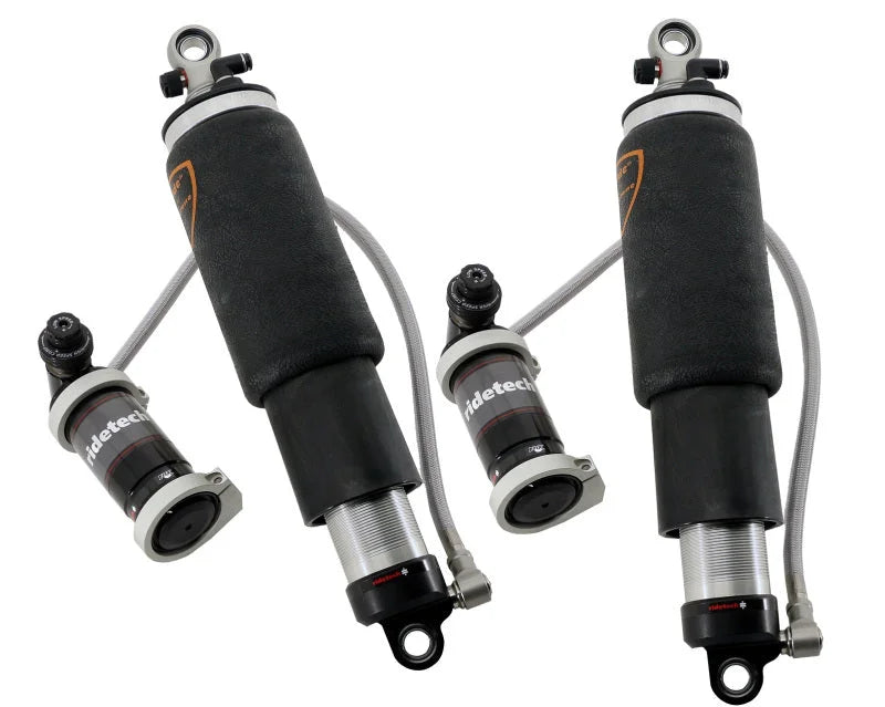Ridetech TQ Series ShockWaves 6in Travel 4in dia Rolling Sleeve .625in/.625in Bearing - Side View