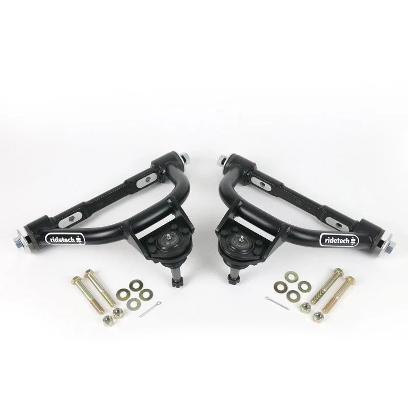 Ridetech TruTurn Front Suspension Package fits 1965-1979 Ford F-100 / 1975-1979 Ford F-150 2WD - Side View