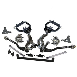 Ridetech TruTurn Front Suspension Package w/Hub Spindles fits 1964-1966 Ford Mustang - Main Product View