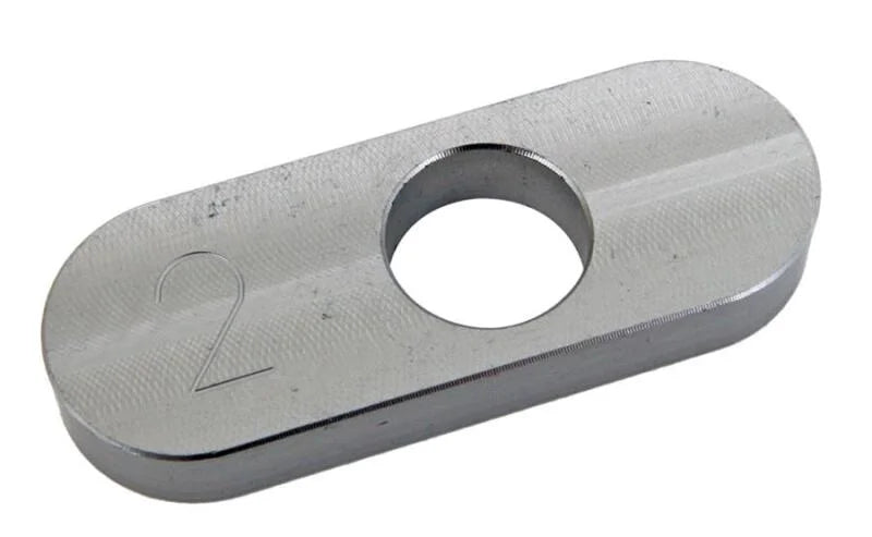 Ridetech Universal Caster Slug 0.125 inch Offset No.2 - Single - Side View
