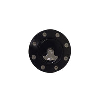 Load image into Gallery viewer, Ridetech Universal Locking Gas Cap (Black Anodized) - Main Product View