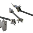 Load image into Gallery viewer, Ridetech Universal Weld-in Triangulated 4 Link Kit Black Powdercoated - Main Product View