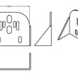 Load image into Gallery viewer, Ridetech Weld-on Only Rear Upper Bracket 10pk - Side View