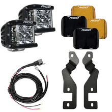 Load image into Gallery viewer, Rigid 2021+ Ford Bronco Sport A-Pillar D-SS Series Side Shooter Light Mount Kit - Main Product View