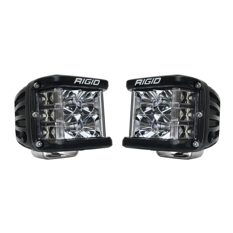 Rigid Industries 10-20 Toyota 4Runner A-Pillar Light Kit w/D-SS Flood - Back View