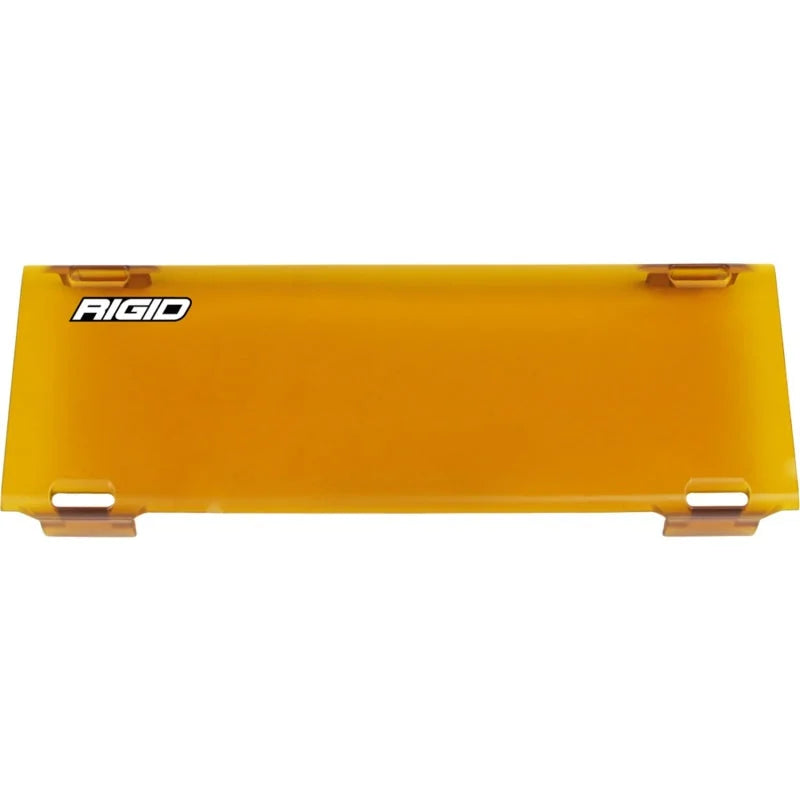 Rigid Industries 10in E-Series Light Cover - Yellow - Trim 4in & 6in - Side View
