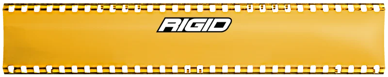 Rigid Industries 10in SR-Series Light Cover - Yellow - Trim 10in. - Side View