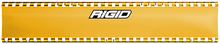 Load image into Gallery viewer, Rigid Industries 10in SR-Series Light Cover - Yellow - Trim 10in. - Side View