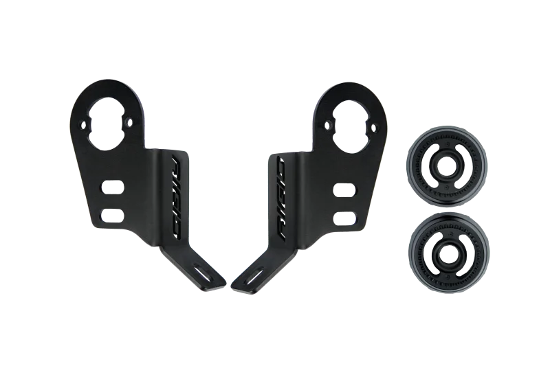 Rigid Industries 14-17 Polaris RZR Turbo Reflect A-Pillar Mount - Installation View