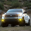 Load image into Gallery viewer, Rigid Industries 2014+ Toyota Tundra &amp; 4Runner / 2016+ Tacoma 360-Series PRO SAE Fog Kit - Yellow - Detail View