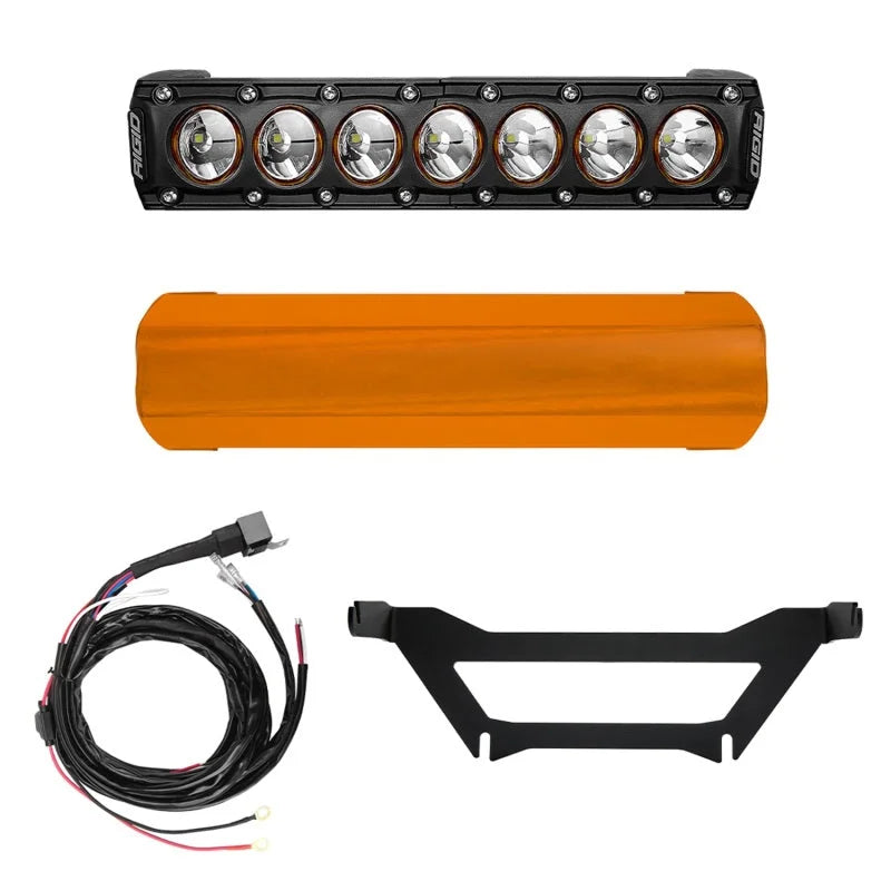 Rigid Industries 2017+ Can-Am Maveric X3 Revolve 10in Light Bar Kit - Main Product View