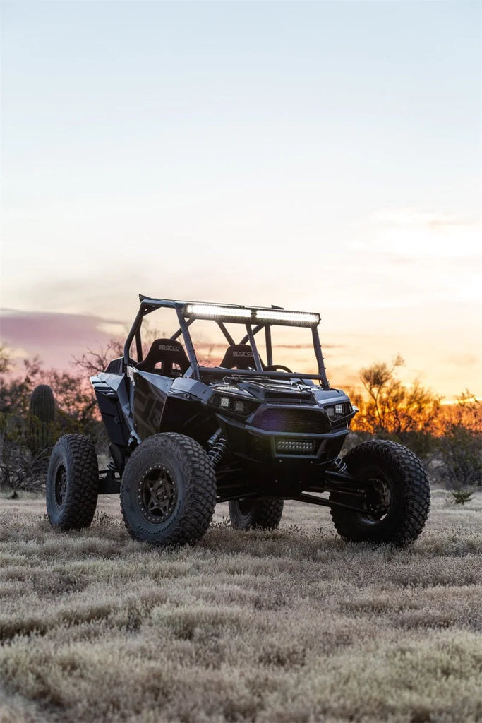 Rigid Industries 2017 Can-Am Maverick X3 Roof Mount (Fits 40in. RDS-Series/E-Series/SR-Series PRO) - Back View