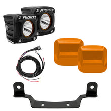 Load image into Gallery viewer, Rigid Industries 2017+ Polaris Pro R/Turbo R Revolve Grille Light Kit - Main Product View
