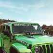 Load image into Gallery viewer, Rigid Industries 2018 Jeep JL - Hood Mount Kit - Mounts 20in Adapt Series - Side View