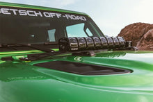Load image into Gallery viewer, Rigid Industries 2018 Jeep JL - Hood Mount Kit - Mounts 20in Adapt Series - Back View
