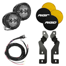 Load image into Gallery viewer, Rigid Industries 2021 Ford Bronco A-Pillar Light Mount Kit (Incl. 4In 360-Series Drive) - Main Product View