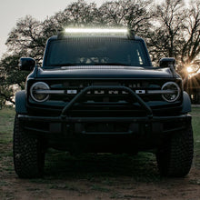 Load image into Gallery viewer, Rigid Industries 2021 Ford Bronco Roof Rack Light Kit (Incl. SR spot/flood Combo Bar) - Back View