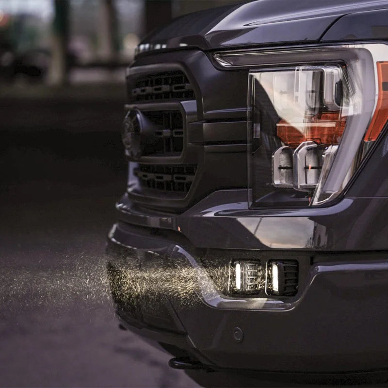 Rigid Industries 2021+ Ford F-150 Dual Fog Light Kit - Installation View
