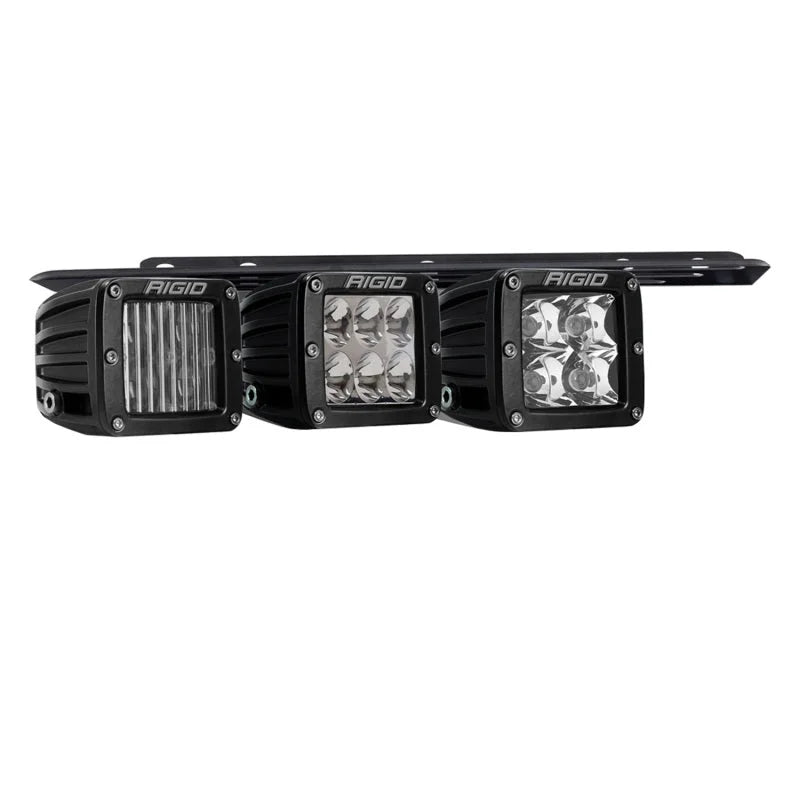 Rigid Industries 2021+ Ford Raptor Triple Fog Lights Kit - Main Product View