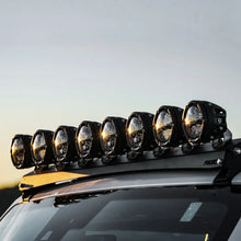 Load image into Gallery viewer, Rigid Industries 2021+ Ford Roof Pod Mount - fits 8 RIGID 4in 360-Series lights - Side View