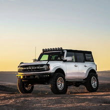 Load image into Gallery viewer, Rigid Industries 2021+ Ford Roof Pod Mount - fits 8 RIGID 4in 360-Series lights - Back View