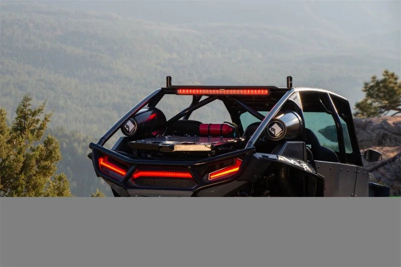 Rigid Industries 28in Chase Light Bar Rear Facing Light Bar - Installation View