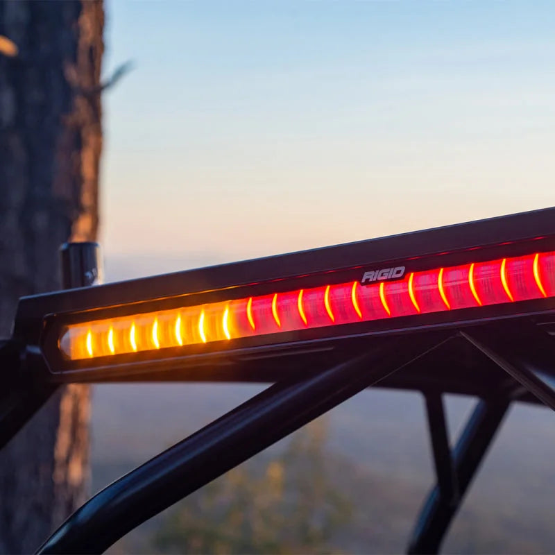 Rigid Industries 28in Chase Light Bar Universal - Rear Facing 27 Mode 5 Color LED Light Bar - Additional View 7