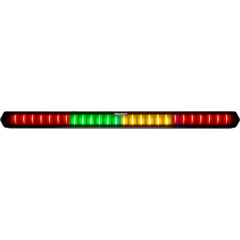 Rigid Industries 28in Chase Light Bar Universal - Rear Facing 27 Mode 5 Color LED Light Bar - Additional View 10