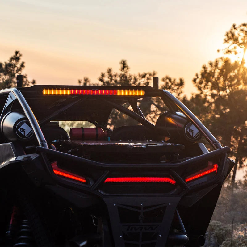 Rigid Industries 28in Chase Light Bar Universal - Rear Facing 27 Mode 5 Color LED Light Bar - Additional View 13