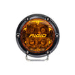 Load image into Gallery viewer, Rigid Industries 360-Series 4in Fog w/ Amber PRO Lens - White (Pair) - Main Product View
