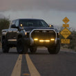 Load image into Gallery viewer, Rigid Industries 360-Series 4in Fog w/ Amber PRO Lens - White (Pair) - Back View