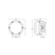 Load image into Gallery viewer, Rigid Industries 360-Series 4in Fog w/ Amber PRO Lens - White (Pair) - Additional View 6