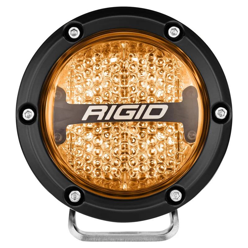 Rigid Industries 360-Series 4in LED Off-Road Diffused Beam - RGBW Backlight (Pair) - Additional View 6